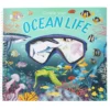 Aktivitetsbok Create your ocean life, en mengde fisker og hav, 24 × 21 cm, 16 sider + klistremerker