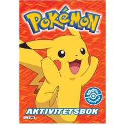 Aktivitetsbok Pokémon – 21x29,5 cm, 24 sider