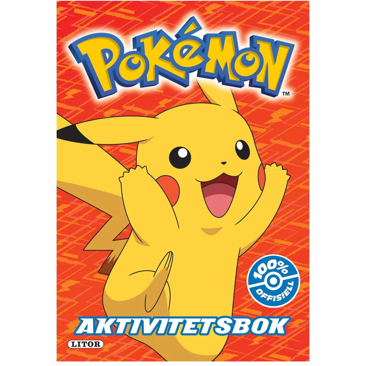 Aktivitetsbok Pokémon – 21x29,5 cm, 24 sider