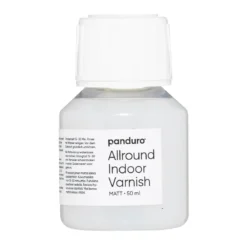 Allroundlakk, vannbasert matt beskyttelseslakk for innendørs bruk, 50 ml