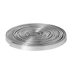 Aluminiumbånd sølvfarget, lengde 3 meter, bredde 5 mm