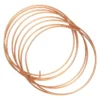Aluminiumtråd kobberfarget, lengde 3 meter, Ø2,5 mm