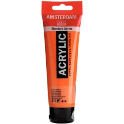 Amsterdam Acrylic akrylmaling 120 ml Azo Orange 276
