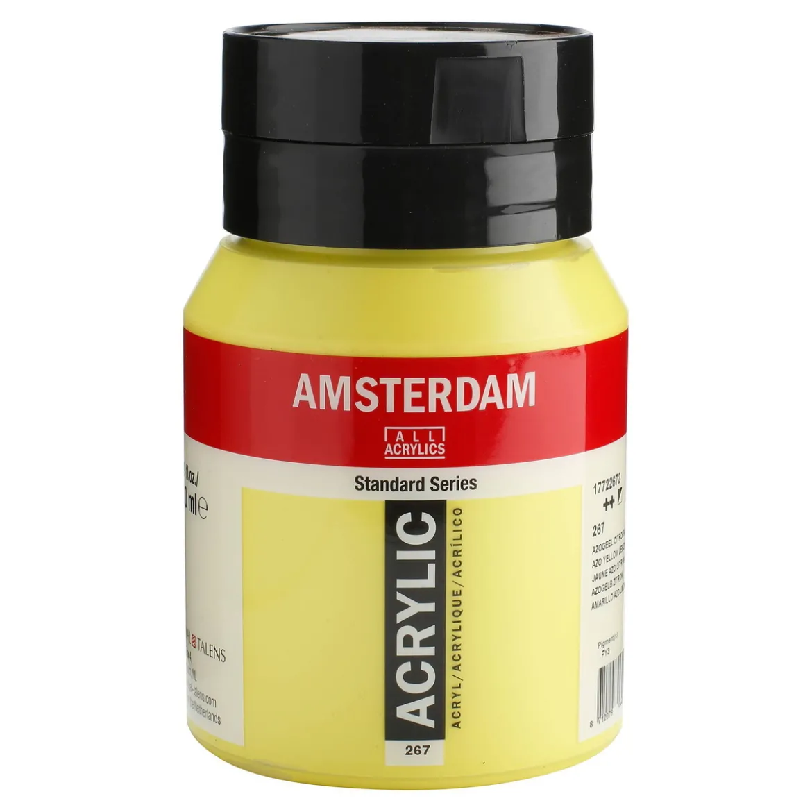 Amsterdam Acrylic akrylmaling 500 ml Azo Yellow Light 268