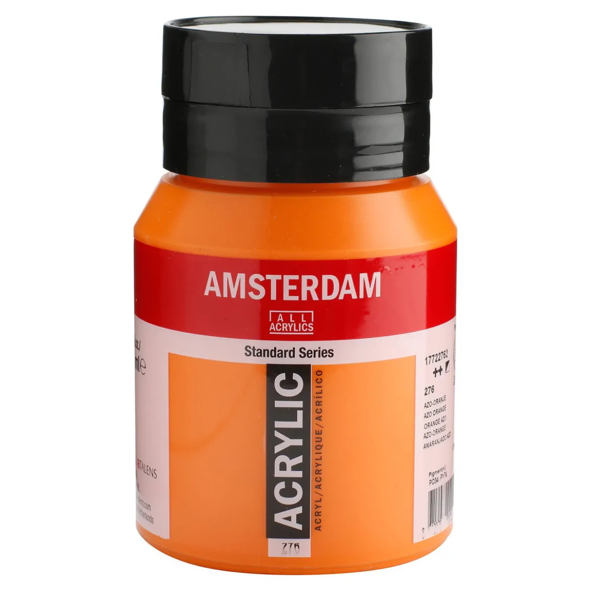 Amsterdam Acrylic akrylmaling 500 ml Azo Orange 276