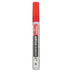 Amsterdam akryltusj 4 mm Silver - 800