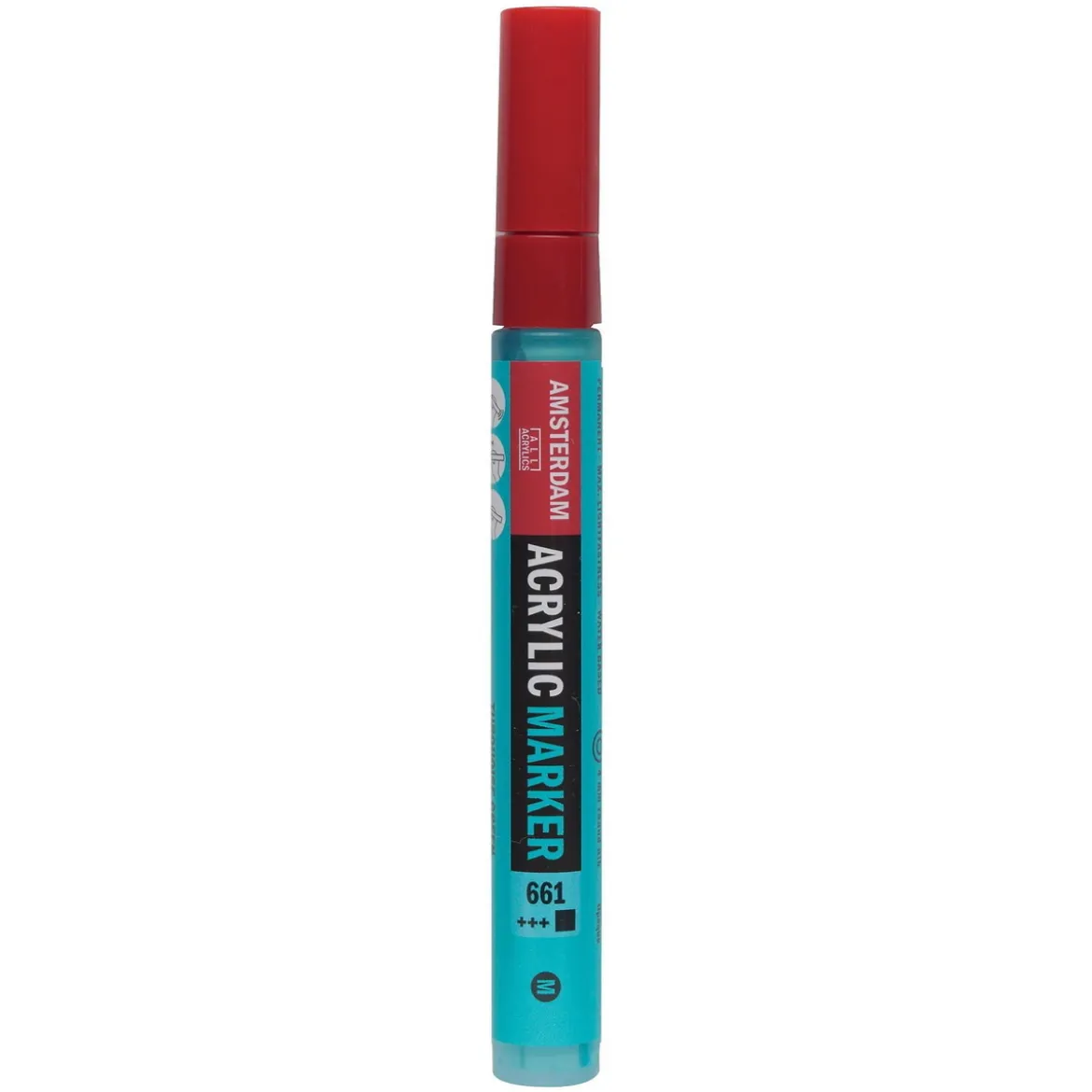 Amsterdam akryltusj 4 mm Turquoise Green - 661