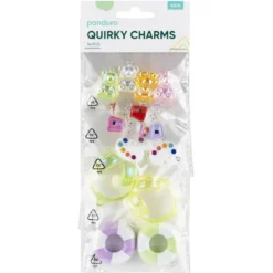 Anheng / charms, 14 små og store dekorasjoner med masse attityde og festlige farger!