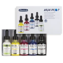 Aqua Drop 5x30 ml grunnfarger