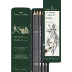 Aquarelle grafittblyanter 5 st