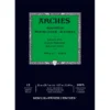 Arches akvarellblokk GF, CP, A4 – 210×297 mm, 12 ark, 300 g/m²