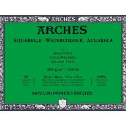 Arches akv.blokk GF 26x36 300 g
