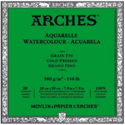 Arches akv.blokk GF 20x20 300 g