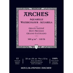 Arches akv.blokk GS 23x31 300 g
