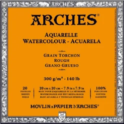 Arches akv.blokk GT 20x20 300 g