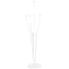 Ballongstativ av transparent plast, 7 knagger, total høyde 72 cm