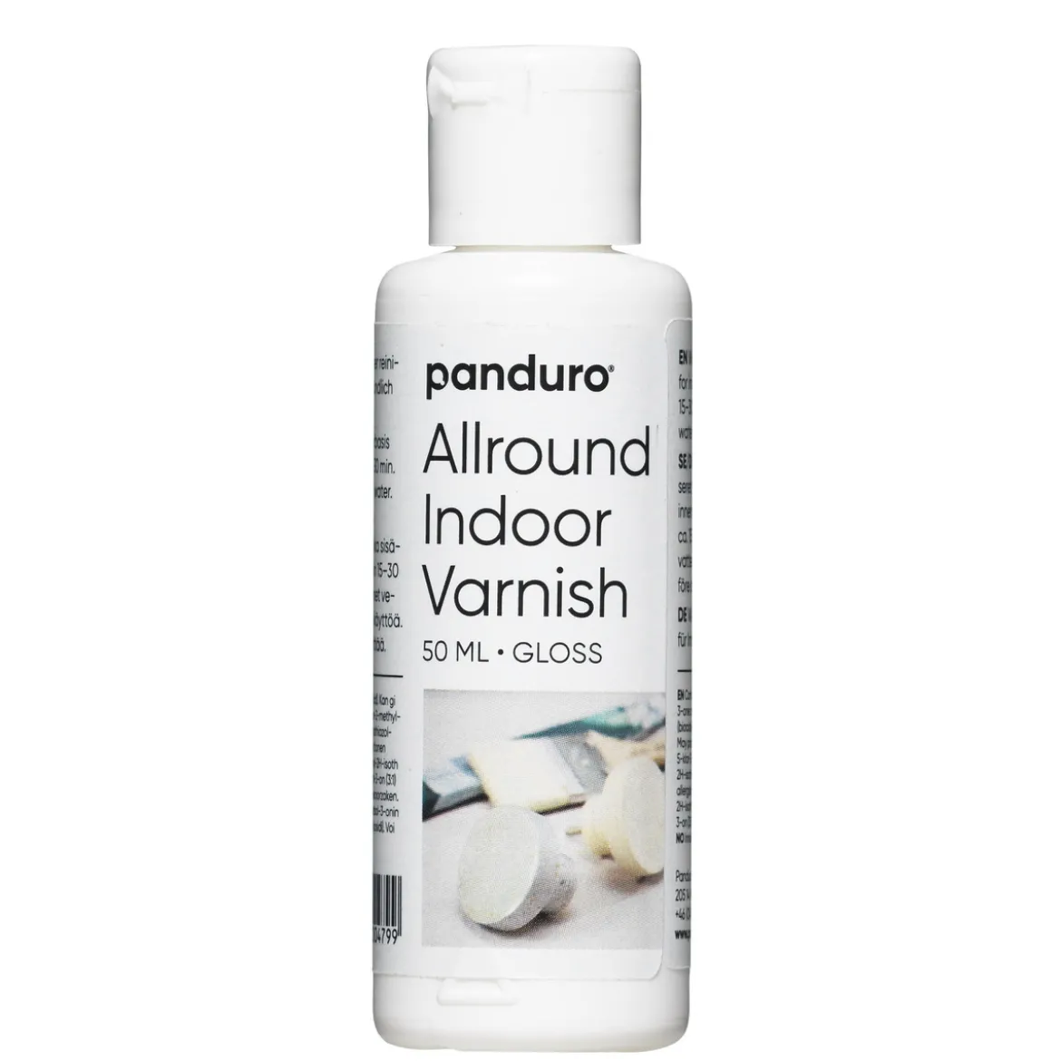 Blank allroundlakk for innendørs bruk, vannbasert, 50 ml