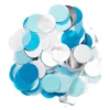 Blå ballongkonfetti