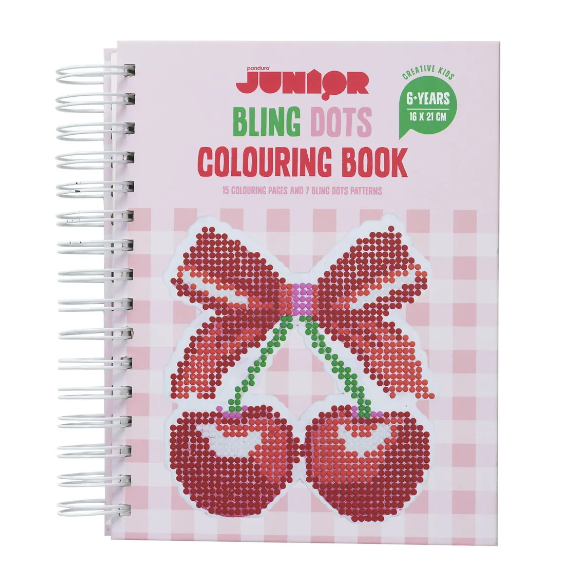 Bling Dots malebok Cute – fargerik diamantmaling og fargelegging