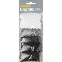 Bling Dots Refill Neutral Ø3 mm – 5 poser bling dots i nøytrale farger