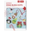 Bling Dots Xmas, perle 7 fine juletredekorasjoner med oppheng