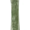 Blomsterpinner / blomstertråd – 50 grønne papirkledde pinner à 30 cm, Ø 2,0 mm