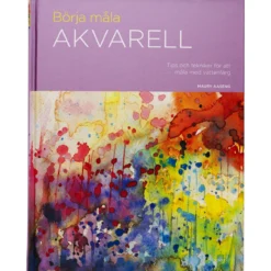 Bok Børja måla akvarell
