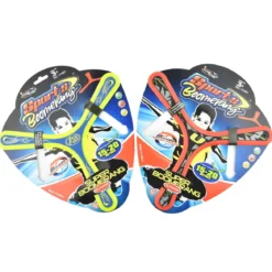 Boomerang/bumerang av plast Ø27 cm – pris per stykk, selges assortert.