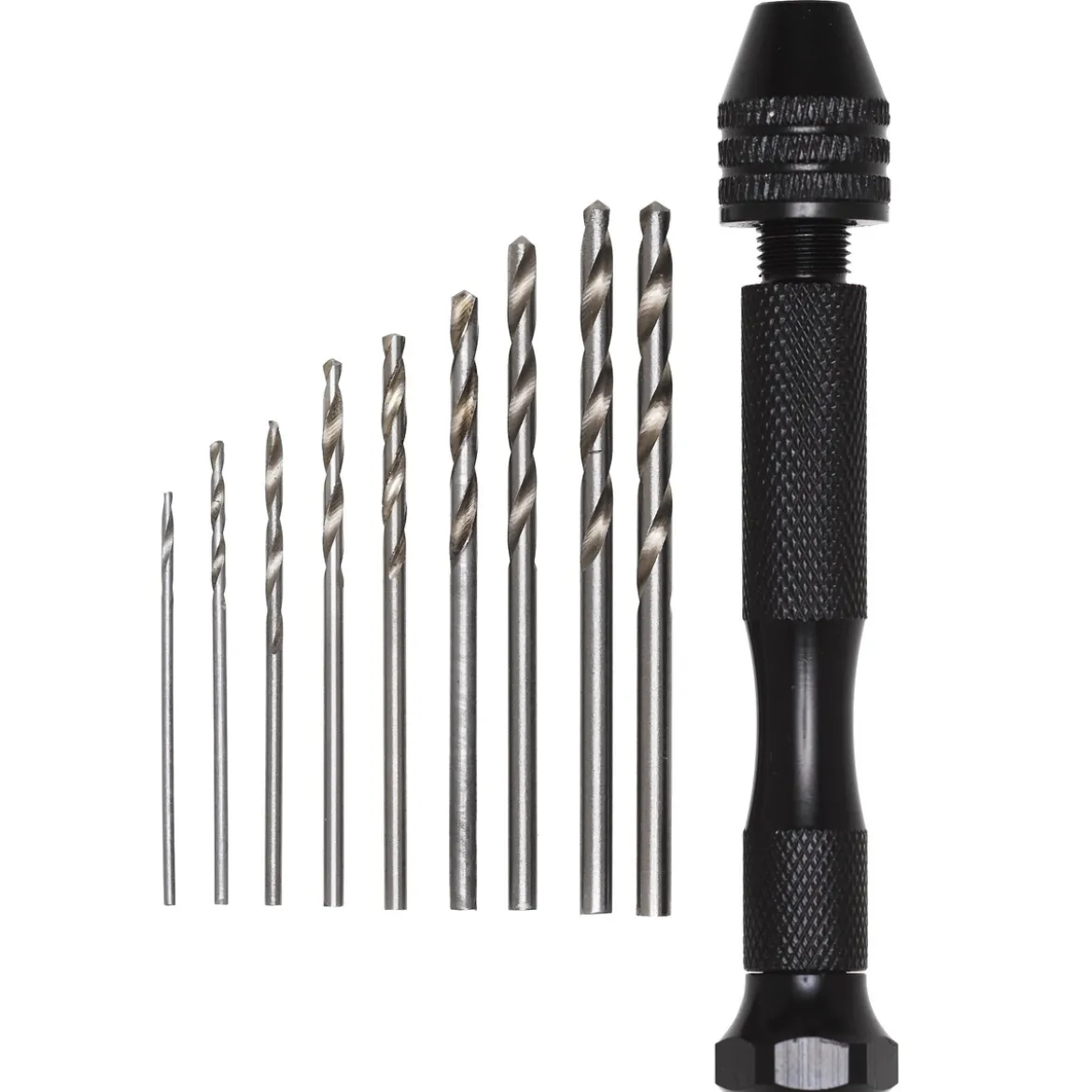 Borsett mini, håndbor i ministørrelse med 6 bits, 0,8–3 mm
