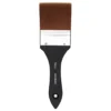 Bred grunningspensel Sort 7 cm
