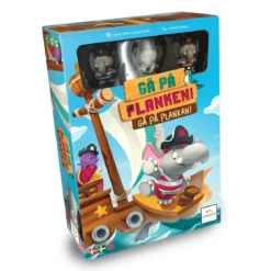 Brettspill Gå planken! Stjel skattene, men pass deg for vannet!