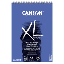 Canson XL Mix-Media blokk A2 420×594 mm, 15 ark, 300 g/m²