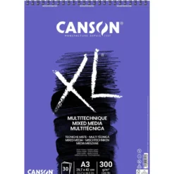 Canson XL Mix-Media blokk A3 297×420 mm, 30 ark, 300 g/m²
