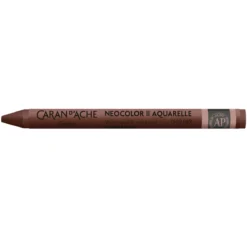 Caran d'Ache akvarellkritt Neocolor II 069 Burnt Sienna