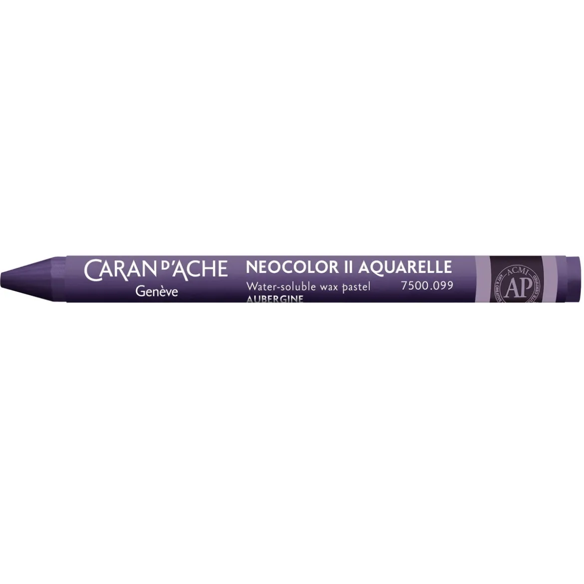 Caran d'Ache akvarellkritt Neocolor II 099 Aubergine