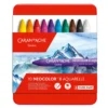 Caran d’Ache Neocolor II – 10 vannløselige akvarellkritt av høyeste kvalitet