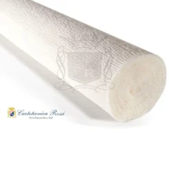 Cartotecnica Rossi kreppapir 600 – hvit, 180 g rull (144 g/m²) à 50×250 cm