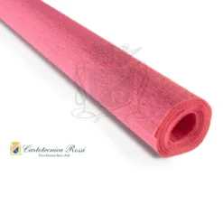 Cartotecnica Rossi kreppapir 391 – varmrosa, 90 g rull (120 g/m²) à 50×150 cm