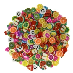 Clay Confetti Fruits