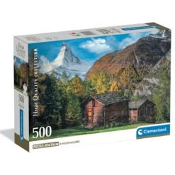 Clementoni puslespill High Quality Collection – Matterhorn, 500 biter, 36×49 cm