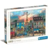 Clementoni puslespill High Quality Collection – Streets of Paris 1000 biter, 70×50 cm