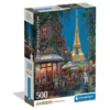 Clementoni puslespill High Quality Collection – Night Eiffel Café, 500 biter, 36×49 cm