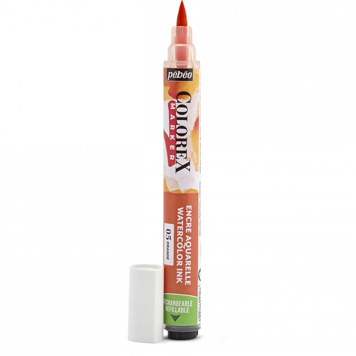 Colorex Marker Orange – marker med akvarellblekk og penselspiss