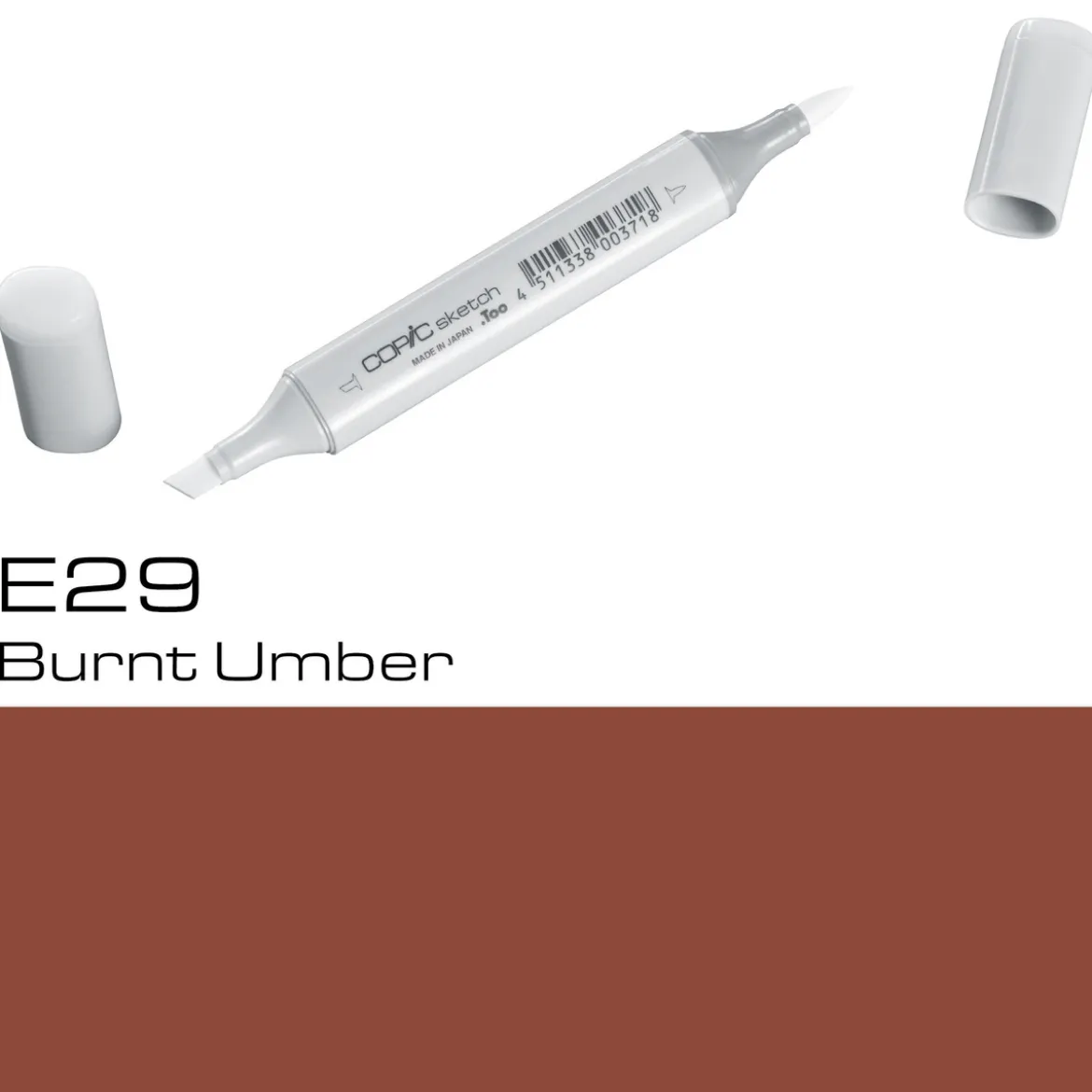 Copic Sketch E29 Burnt Umber