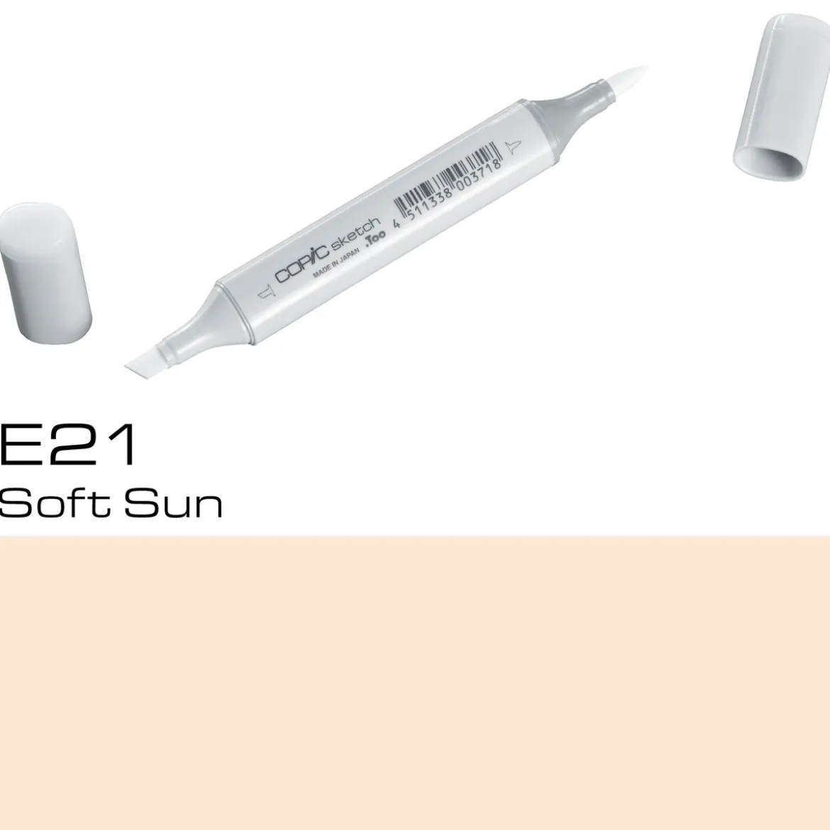 Copic Sketch E21 Soft Sun