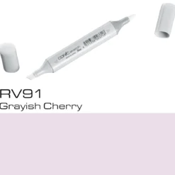 Copic Sketch RV91 Gray. Cherry