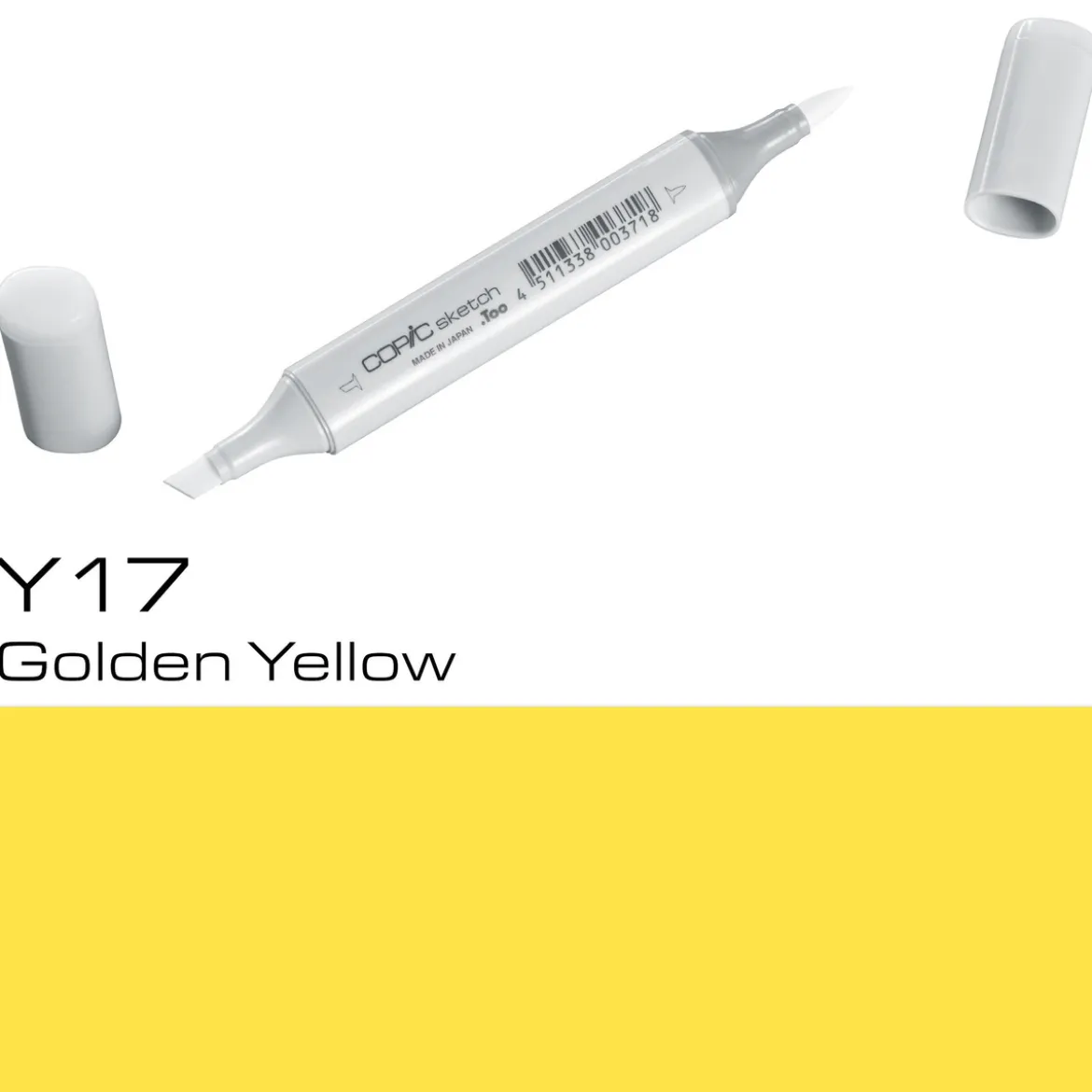 Copic Sketch Y17 Golden Yellow