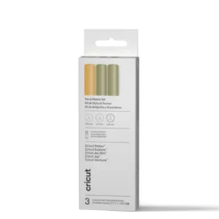 Cricut Pen Set 3 inkl. adapter – 3 penner beregnet for papir, vinyl, klistremerkepapir osv.