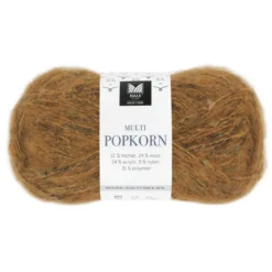 Dale Multi Popkorn fra House of Yarn, 50 g løvegul – allsidig effektgarn