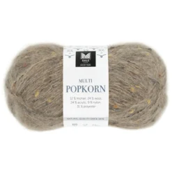 Dale Multi Popkorn fra House of Yarn, 50 g moldvarp – allsidig effektgarn